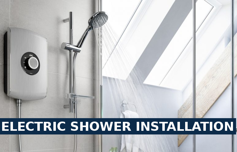Electric shower installation Hampton