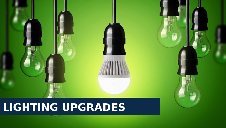 Lighting upgrades Hampton